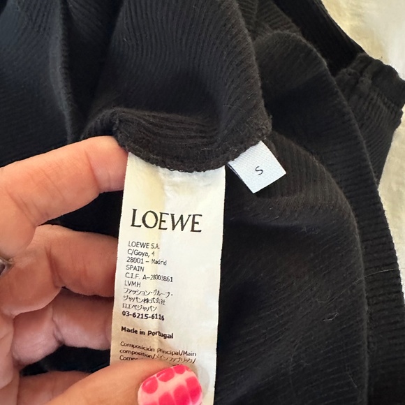 Loewe Black Anagram Tank Top - Size S - Picture 4 of 5